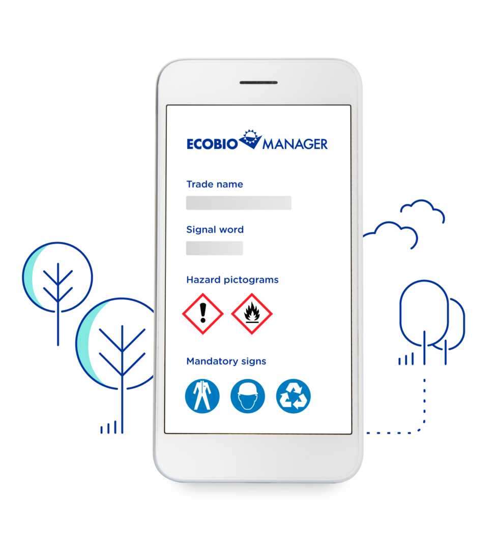 Chemical Management Illustration mobile